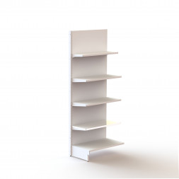 Стеллаж торговый 900х600х2350мм (30+3*40+50)