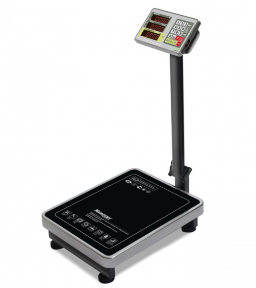 Весы напольные MERCURY M-ER 335ACLP (600*460мм) -150.20/50 LED