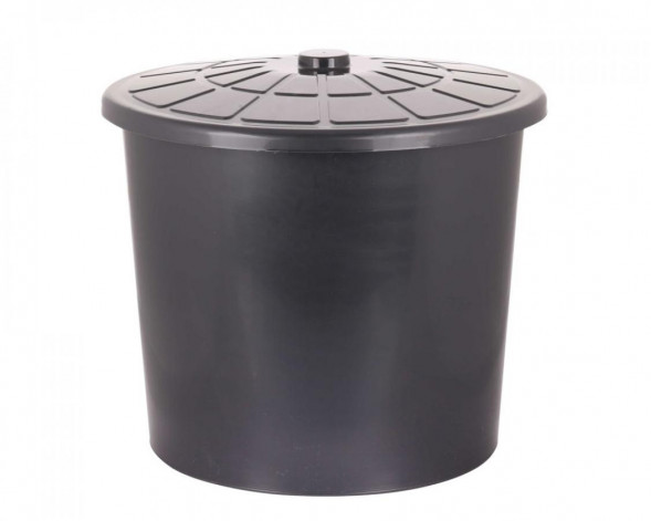 Бак 75л с крышкой для мусора М 7810