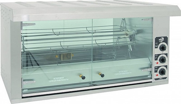 Гриль для кур карусельный Sikom МК-8.16 (16 кур)