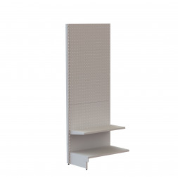 Стеллаж торговый с перфорацией 900х600х2350мм