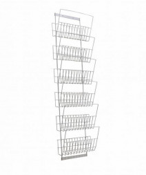 Полоса А3 6 горизонтальных карманов, В1050 Ш310мм, цвет белый