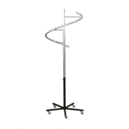 D3-061 Вешало &amp;quot;Спираль&amp;quot; черное (ST307 - Змейка)