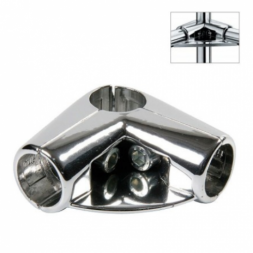 U-06/R43П Зажим угловой в 3-х направлениях с полочкой