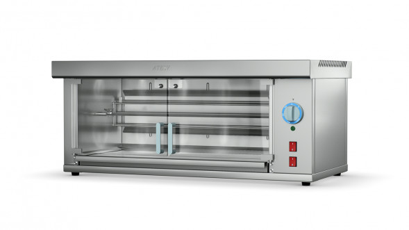 Гриль для кур шампурный ATESY Командор-2/1М (5 кур)