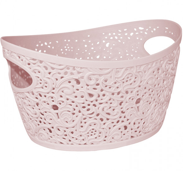 Корзинка Кружево 3д арт М2377 цвет в ассортименте