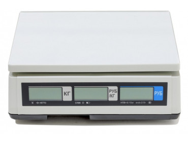 Весы торговые CAS ЕR-JR-30СB до 30кг, без стойки