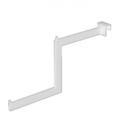Кронштейн ступенька на штангу белый Лофт