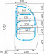 Витрина кондитерская Carboma K70 VM 0,9-1 (ВХСв - 0,9д)