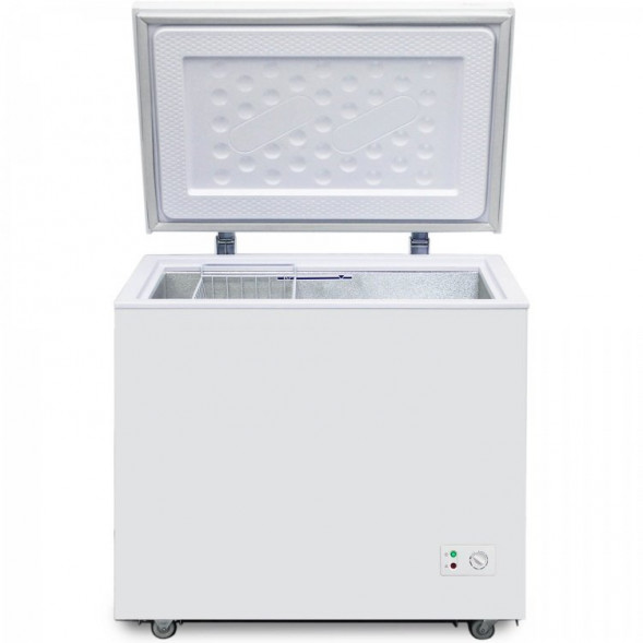 Ларь морозильный Бирюса 260 КХ (глухая крышка, 1 корзина)