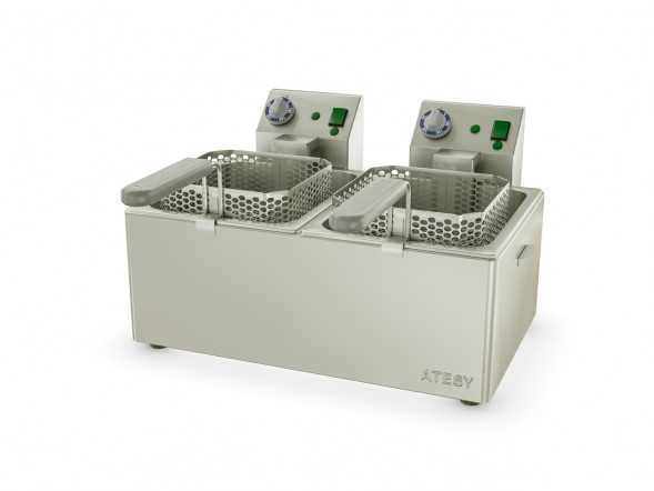 Фритюрница ATESY Панда-ЕВРО-2х1/2