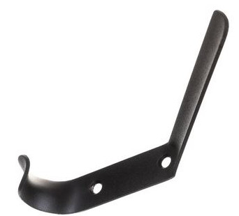 Крючок настенный для одежды черный муар