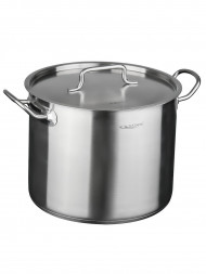 Кастрюля 20,0л [ОБЩЕПИТ-ШЕФ] d32см; h25см, металл.кр. ТРС, КТ-ОБ-20