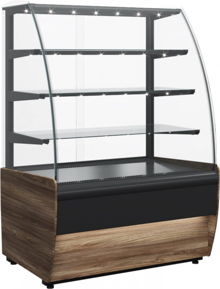 Витрина кондитерская Carboma K70 VM 1,3-1 (ВХСв - 1,3д)