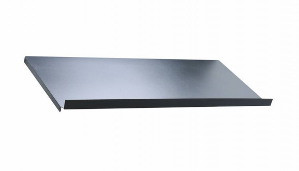 Полка 400*900 наклонная RAL 9005 черный Муар