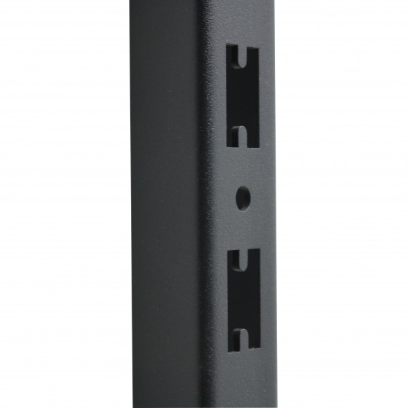 Рейка настенная черный муар Лофт 2350 мм 