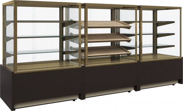 Витрина кондитерская Carboma KC70 VM 1,3-1 (ВХСв - 1,3д Сube)