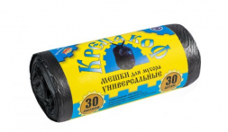 Мешки для мусора в рулоне КРЕПАКОФ 30л/30 шт (8мкм)