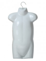 Торс детский- навесная форма пластик М-103