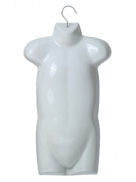 Торс детский- навесная форма пластик М-103