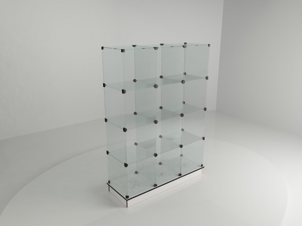 Витрина Куб 1260*450*1750мм