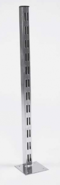 Стойка настольная из перфорированной трубы 30х30