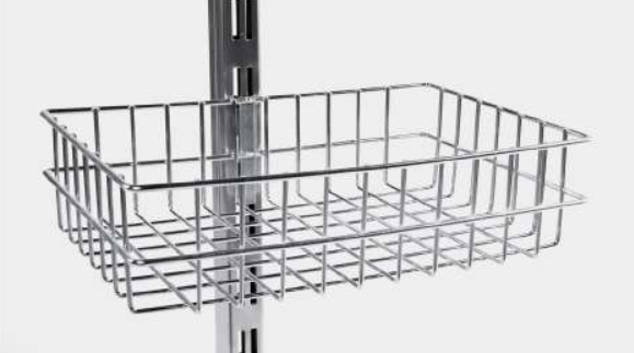 Стойка настольная из перфорированной трубы 30х30