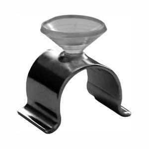 JK-40/R19С Держатель металл для стеклянной полки с присоской