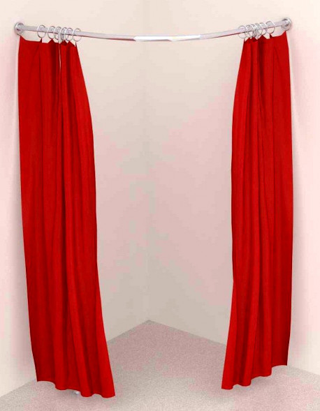 Примерочная угловая Joker 1000*1000*2000 мм