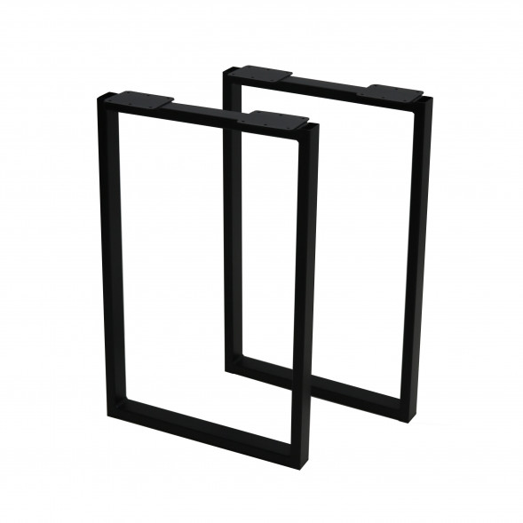 Подстолье черный муар Лофт 560*700 мм, пара