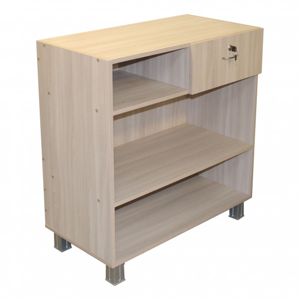 &amp;quot;Кармен&amp;quot; РАБ1, Прилавок рабочий 850*450*900 (ясень шимо/белый)