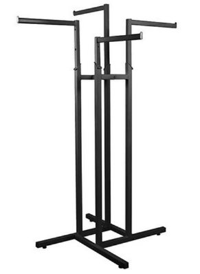 Вешало 4-х стороннее,напольное, регулируемое с 4-мя прямыми кронштейнами 860*860*1200/1800 МУАР