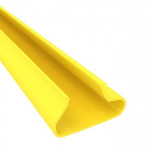 Вставка для э/панели пластиковая жёлтая