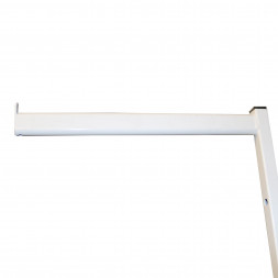 Вешало 4-х стороннее,напольное,регулируемое с 4-мя прямыми кронштейнами 860*860*1200/1800 белое