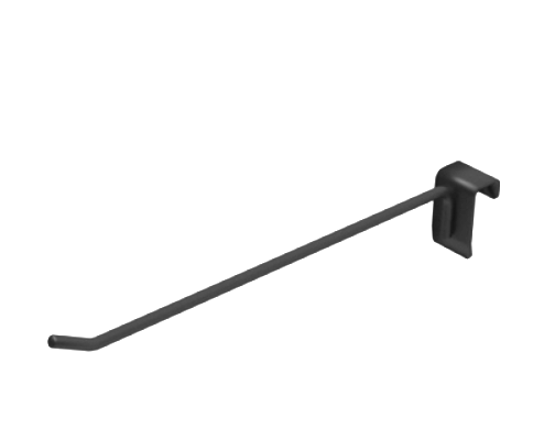 Крючок на штангу черный муар Лофт 300 мм