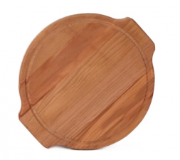 Доска для пиццы и стейка 340-350х20 мм бук/ арт 8008
