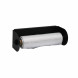 Держатель рулонов 310*110*100 мм горизонтальный на полку RAL 9005 чёрный матовый