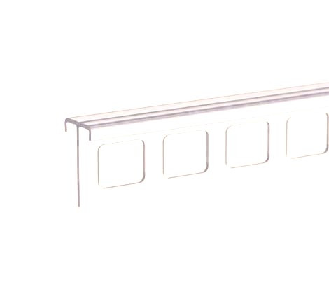 Шина с перфорацией для алюминиевого профиля 1 м