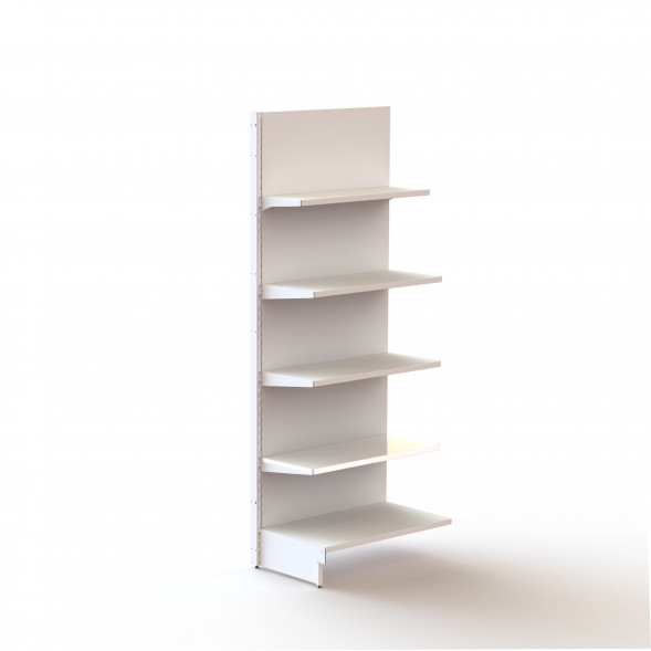 Металлический торговый стеллаж 600х600х2350мм