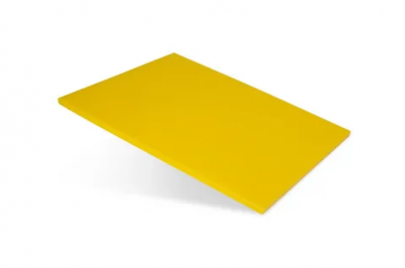 Доска разделочная 400*300*12 цвет желтый