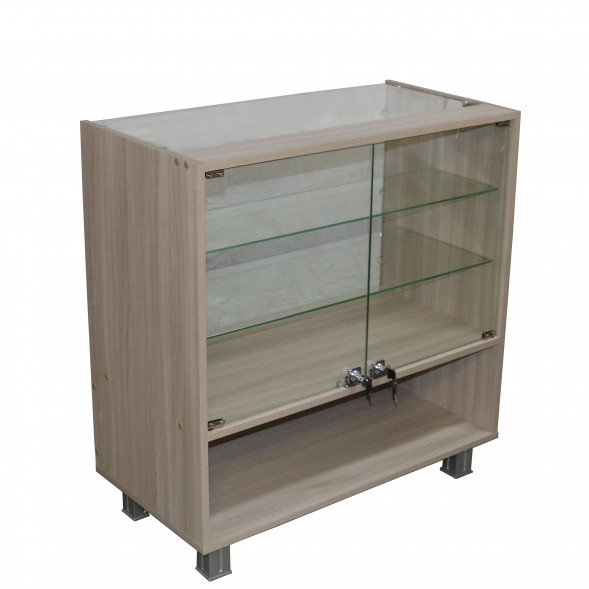 &amp;quot;Кармен&amp;quot; ДЕМ2, Прилавок демонстрационный 850*450*900 (ясень шимо/белый)