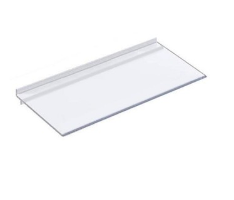 F 141 Полка на экономпанель 250*110 мм, пластик (100 шт/уп)