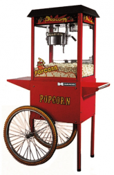 Аппарат для покорна  с тележкой HURAKAN HKN-PCORN-T