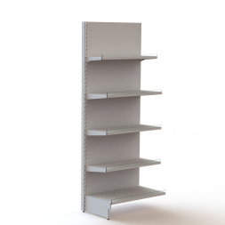 Стеллаж с европолками 600х600х2350мм (30+3*40+50)