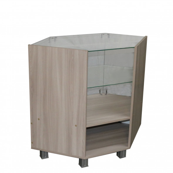 &amp;quot;Кармен&amp;quot; Прилавок ПУН 700*700*900 (Ясень шимо/белый)