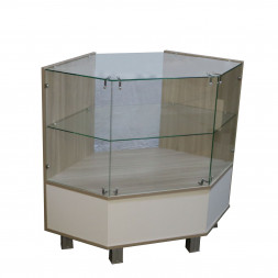 &amp;quot;Кармен&amp;quot; Прилавок ПУН 700*700*900 (Ясень шимо/белый)