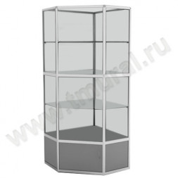 Витрина А/П угловая 500*500*2000