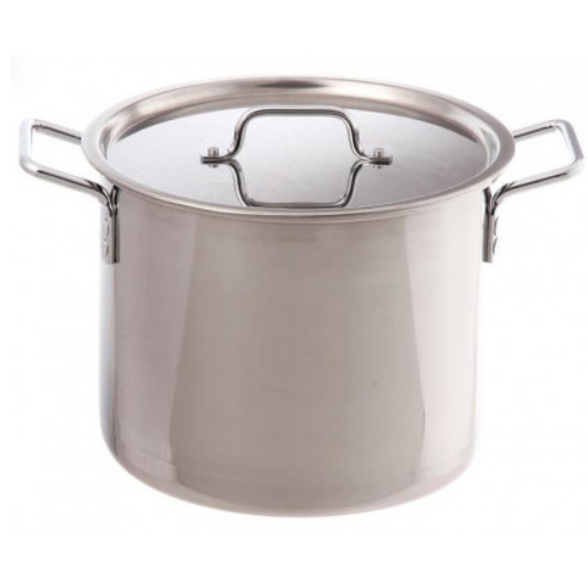 Кастрюля 15л. (d 30см; h 23см) Сварной, клепан ручки без ТРС