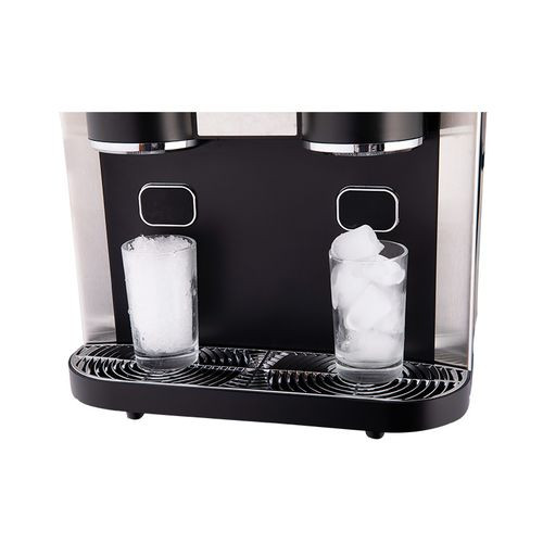 Профессиональные льдогенераторы Hurakan HKN-IMSD15 (пальчики) с измельчителем и диспенсером льда