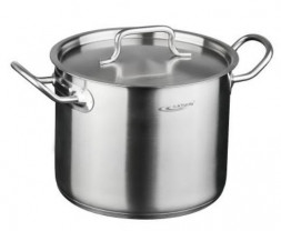 Кастрюля 2,0л (ОБЩЕПИТ) d-16 h-10 металл.кр. ТРС,со шкалой